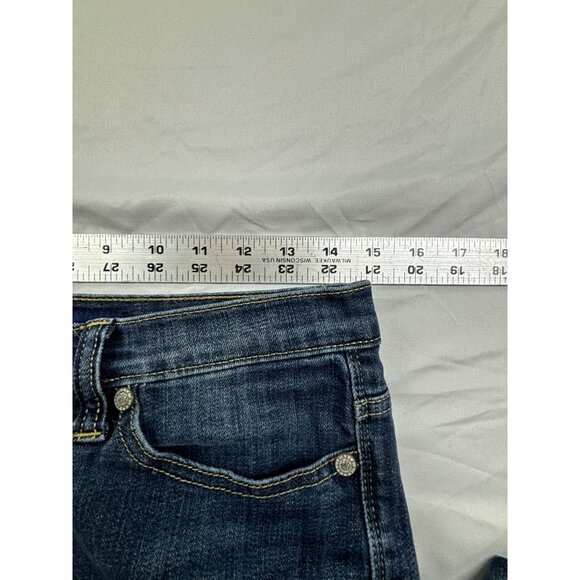 Rock & Republic Skinny Jeans Womens 8 Blue Denim 30" - Picture 7 of 9